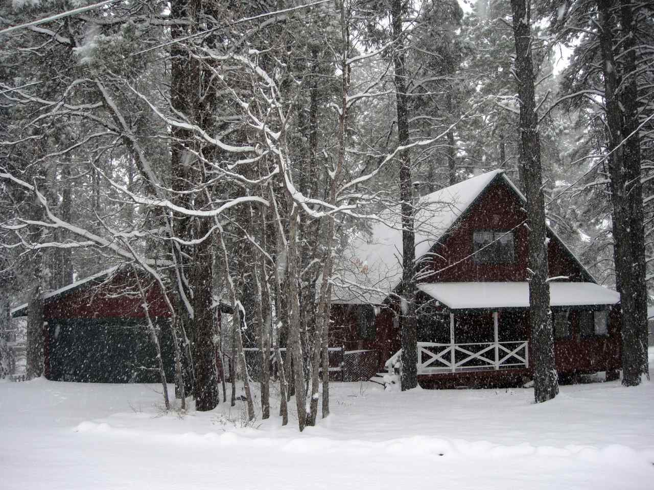 Snow Flagstaff Rental Cabin