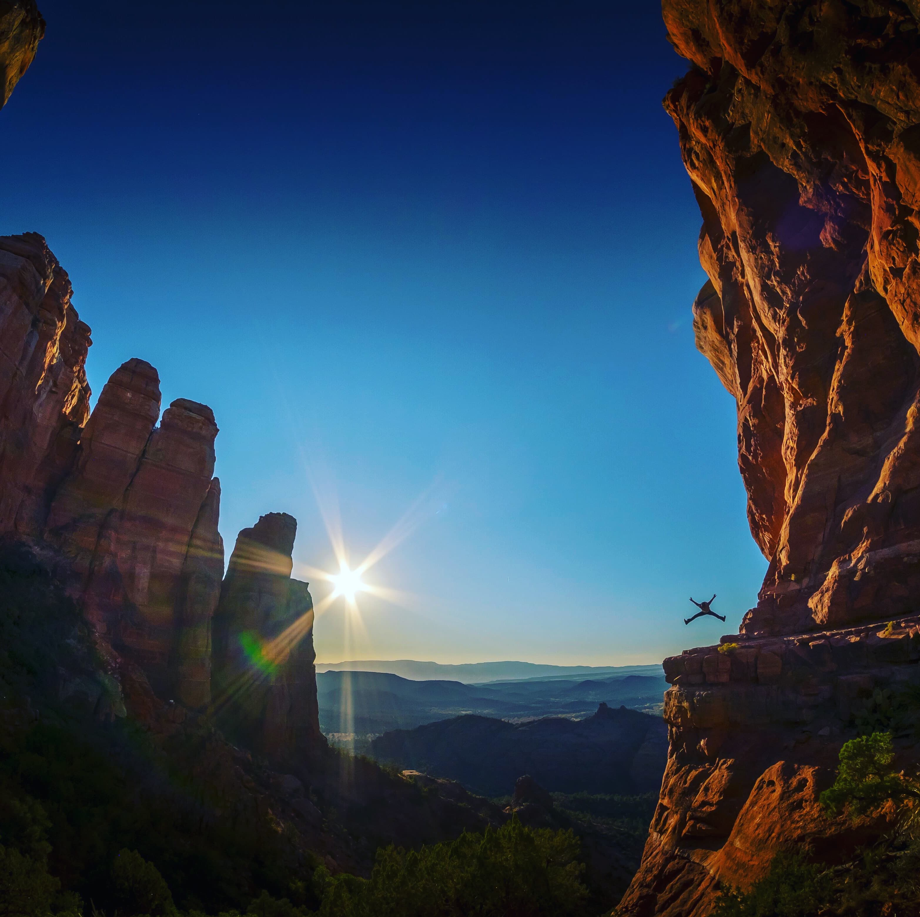 Steve at Cathedral Rock, Sedona