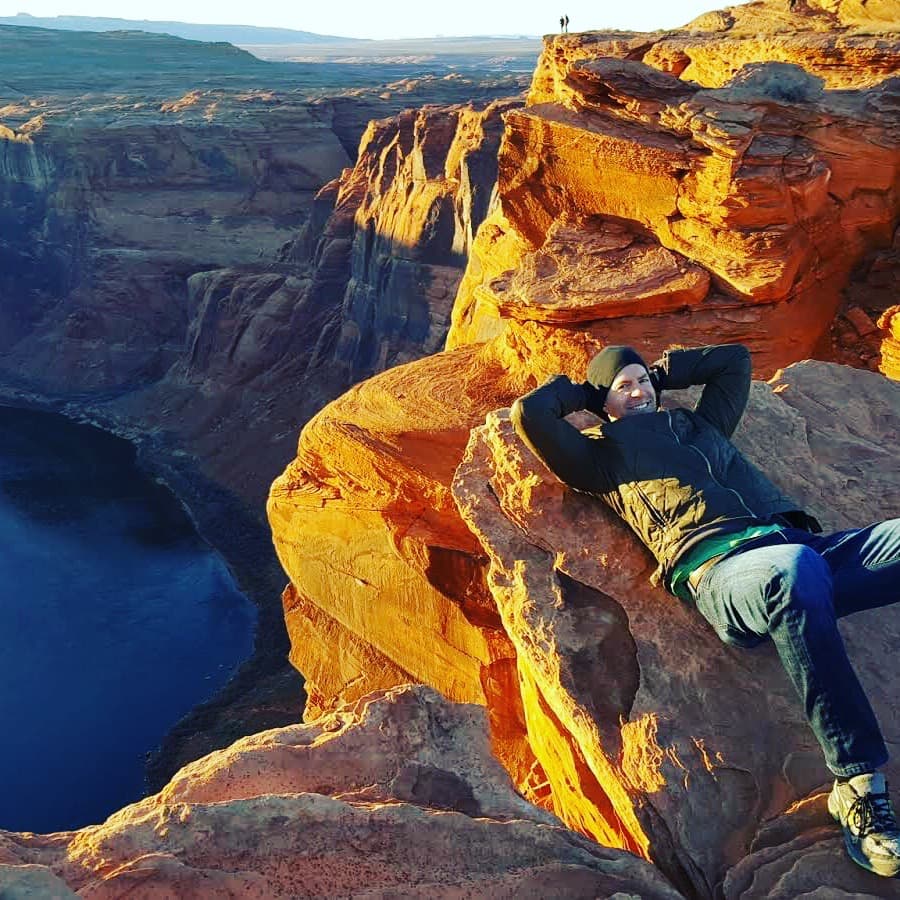 Steve at Horseshoe Bend