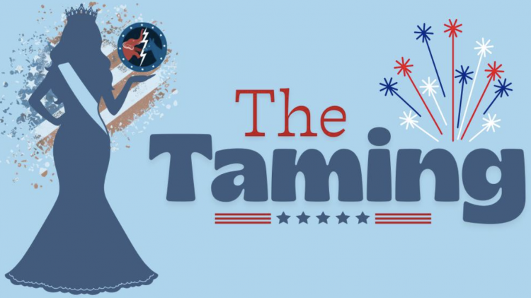 Official art for FlagShakes production The Taming, 2026